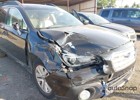 2015 Subaru Outback 2.5I Premium из США, поврежденный, VIN 4S4BSACC9F3301965